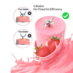 BLENDER PORTABLE JUICER FOR SMOOTHIE 420 ML Multicolour
